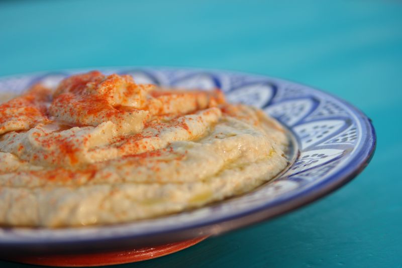 Baba ganoush z bakłażanem i tahini