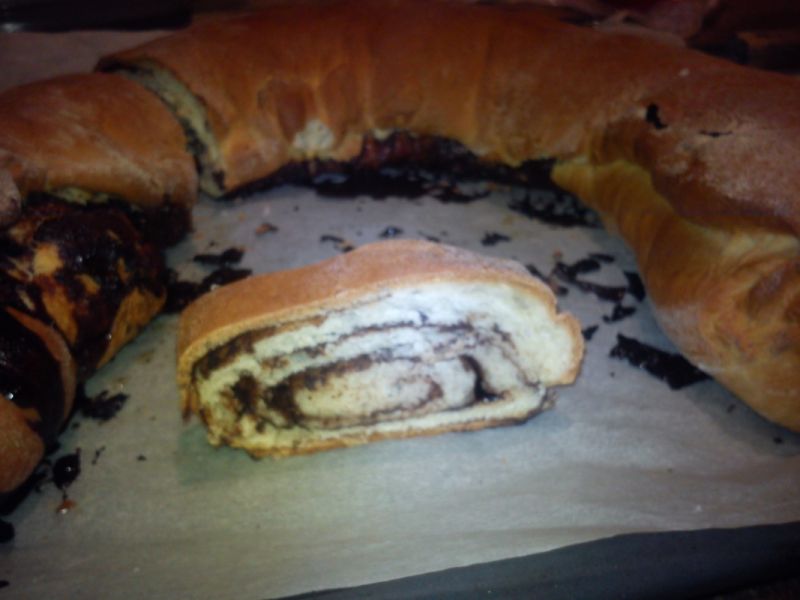 "Babciówka"  strucla z kakao 