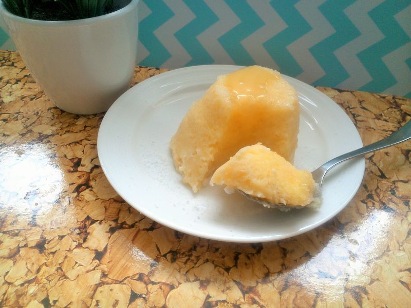 Babeczka sernikowa z mikrofalówki Babeczka sernikowa z mikrofalówki