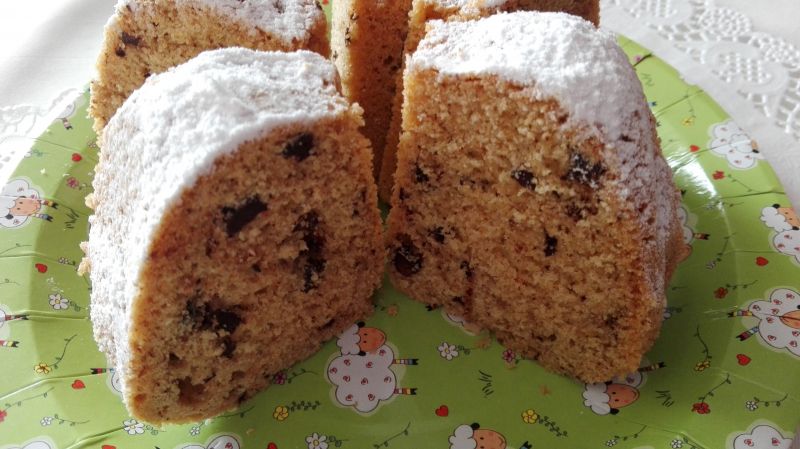 Babeczka toffi z czekoladą