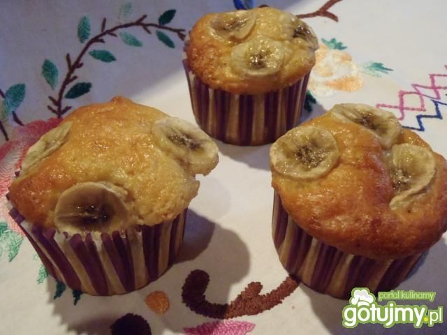 Babeczki bananowe 5 Babeczki bananowe 5