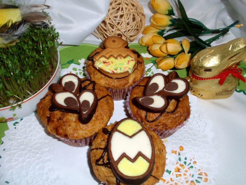 Babeczki chałwowe  Babeczki chałwowe