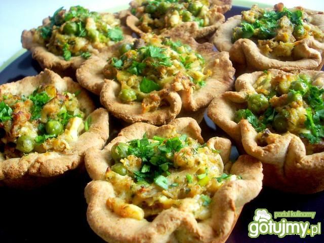 Babeczki chlebowe z kurczakiem 