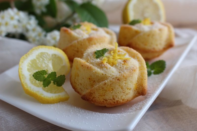 Babeczki cytrynowe 