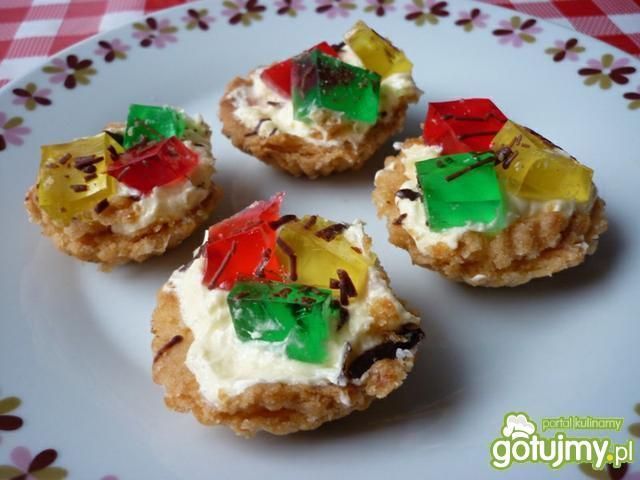 Babeczki cytrynowe z masą  Babeczki cytrynowe z masą