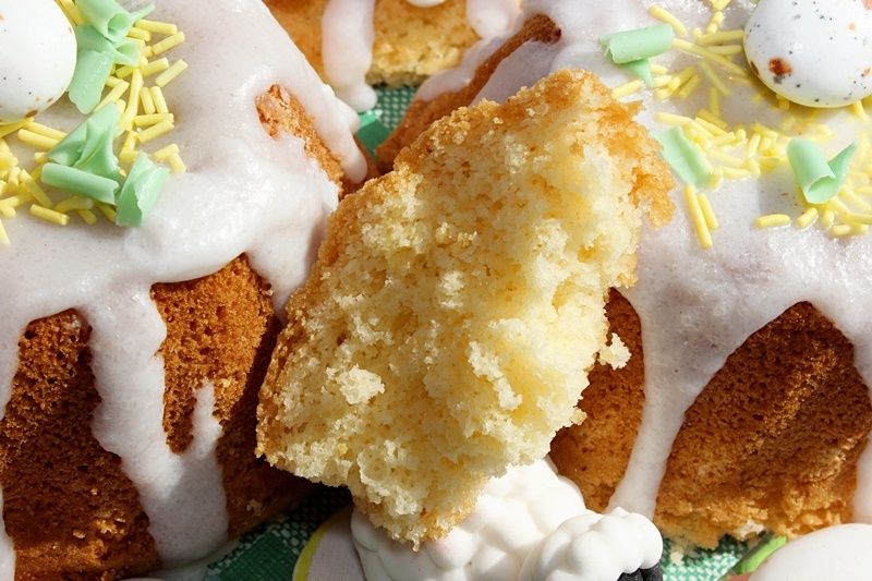 Babeczki cytrynowo-majonezowe do koszyczka