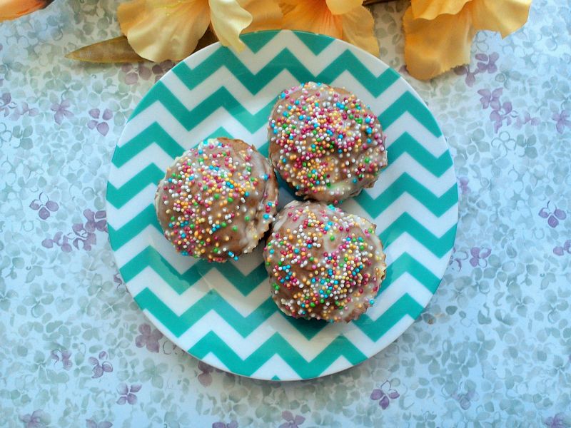 Babeczki daktylowe z morelami