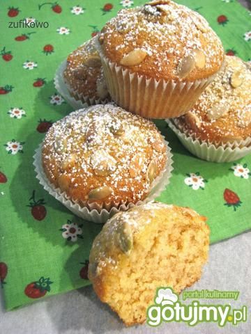 Babeczki dyniowe z nutą pomarańczy