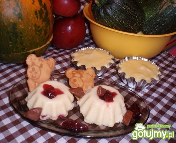 Babeczki dyniowe z żurawiną  Babeczki dyniowe z żurawiną