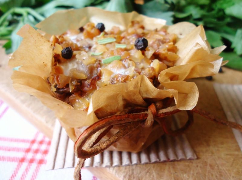 Babeczki gryczane z grzybami (krok po kroku) Babeczki gryczane z grzybami (krok po kroku)