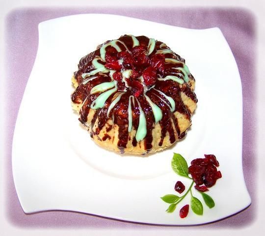 Babeczki jaglane z żurawiną Babeczki jaglane z żurawiną