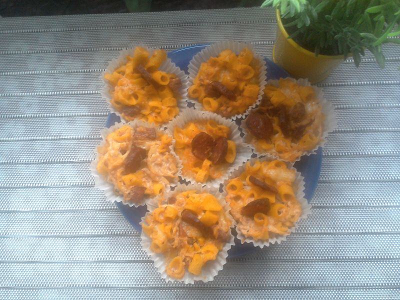 Babeczki makaronowe Babeczki makaronowe