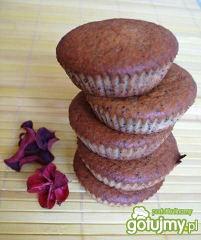 Babeczki makowo-kokosowe