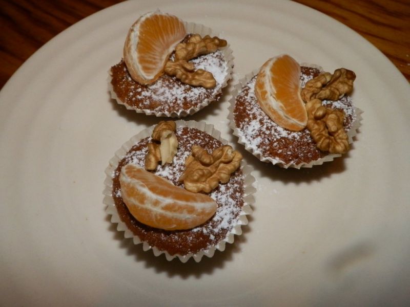 Babeczki marchewkowo-pomarańczowe Babeczki marchewkowo-pomarańczowe