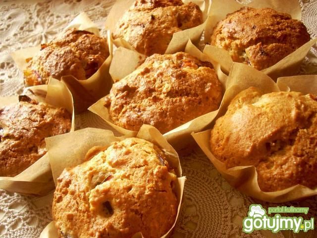Babeczki muffinkowe ze śliwkami