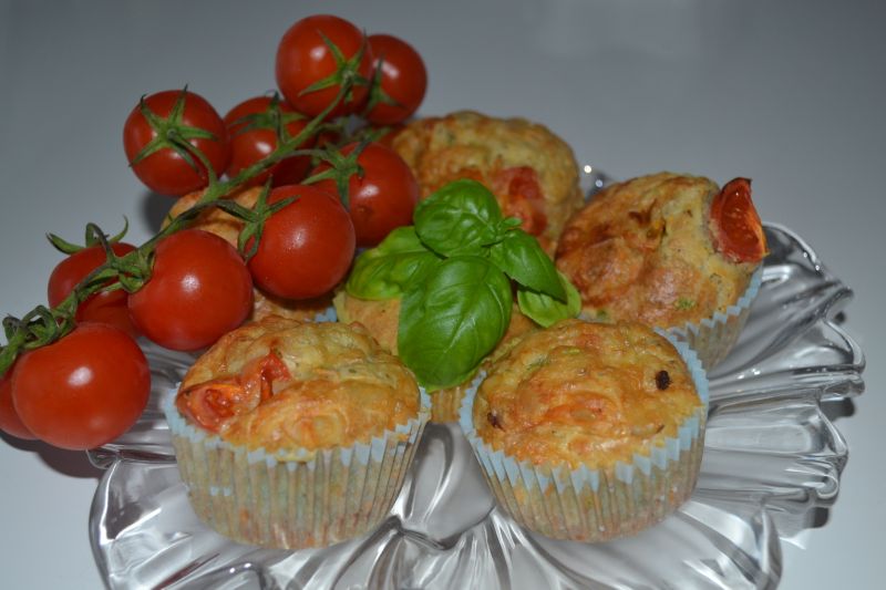 Babeczki na słono z warzywami