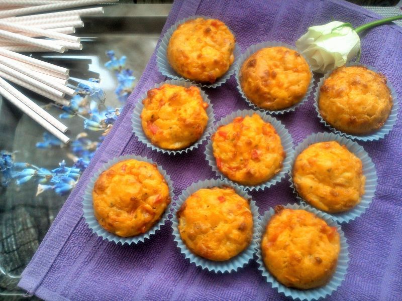 Babeczki pizzowe Babeczki pizzowe