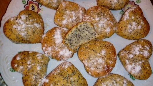 Babeczki waniliowe  z makiem