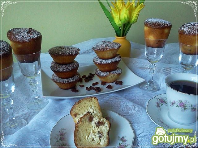 Babeczki z białym serkiem  Babeczki z białym serkiem