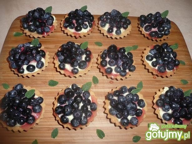 Babeczki z borówkami. Babeczki z borówkami.