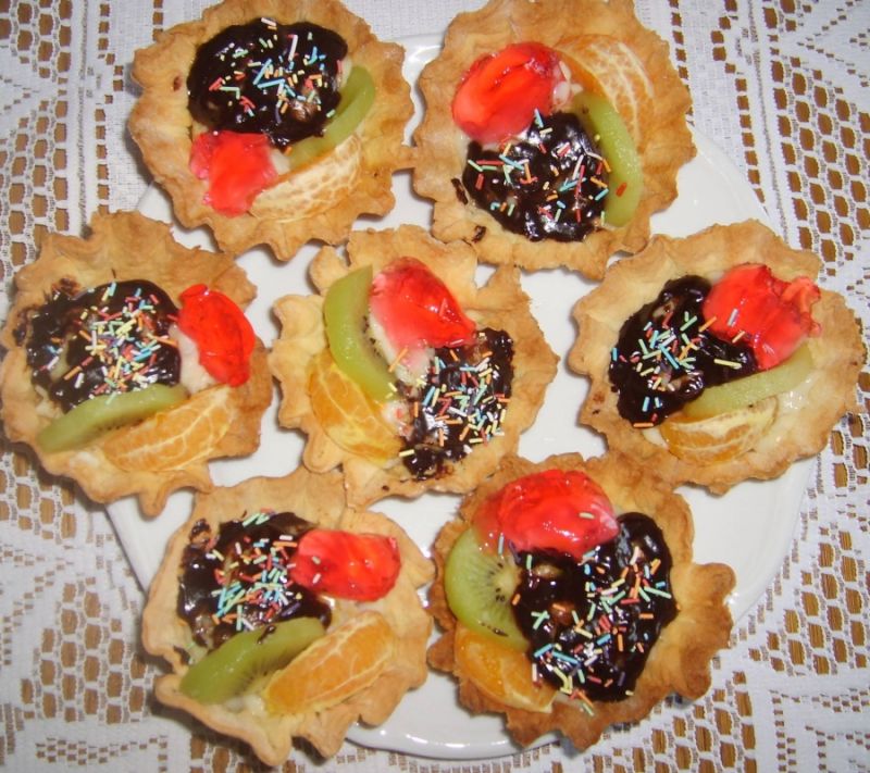 Babeczki z budyniem Babeczki z budyniem