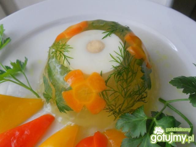 Babeczki z jajkiem w galarecie