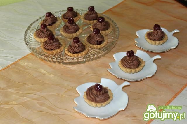 Babeczki z kremem czekoladowym 4
