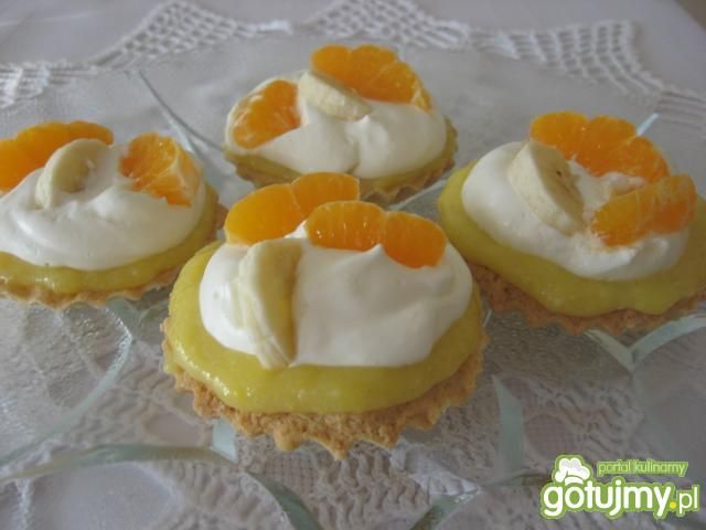 Babeczki z lemon curd i kremem mascarpon