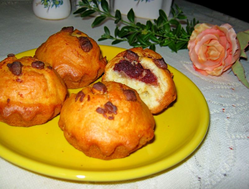 Babeczki z marmoladą