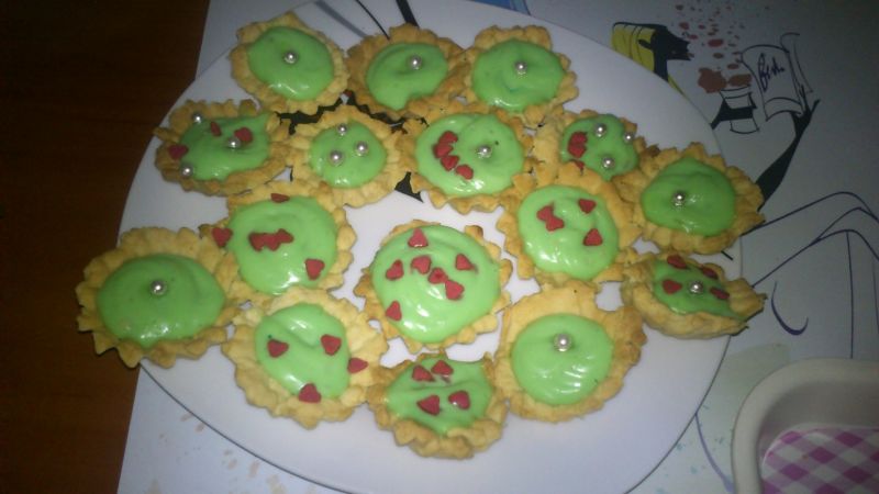 Babeczki z masą budyniową Babeczki z masą budyniową