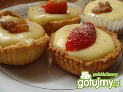 Babeczki z masą kajmakową