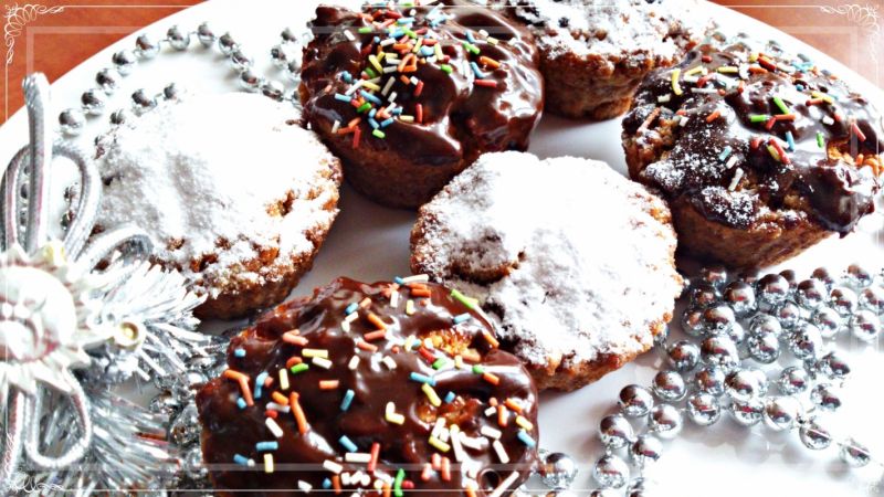 Babeczki z masą krówkową i kaszą manną