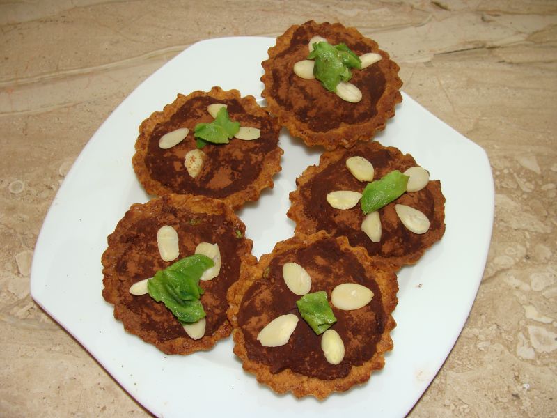 Babeczki z masą z awokado i czekolady