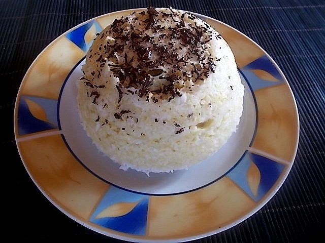 Babeczki z miseczki z czekoladą 