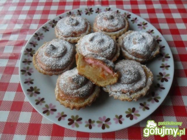 Babeczki z musem jabłkowo-pomarańczowym