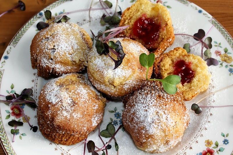 Babeczki z nadzieniem lepsze niż pączki Babeczki z nadzieniem lepsze niż pączki