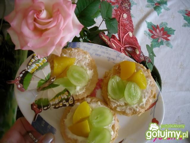 'Babeczki' z owocami 
