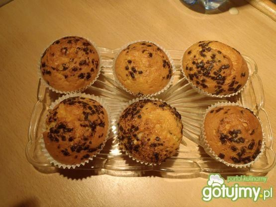 Babeczki z płatkami czekoladki