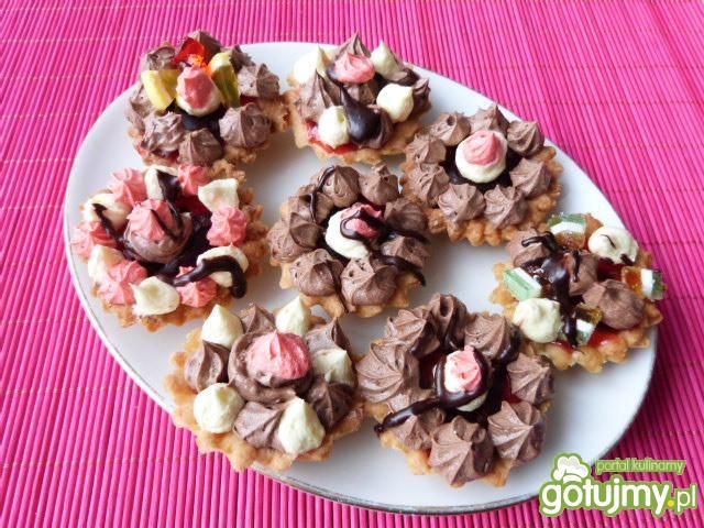 Babeczki z pomarańczowo-różaną nutką