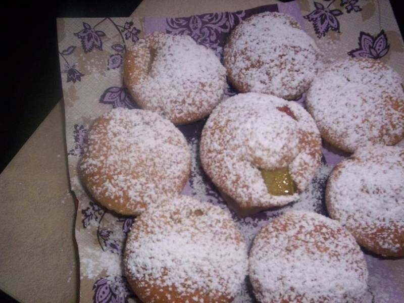 Babeczki z rabarbarem