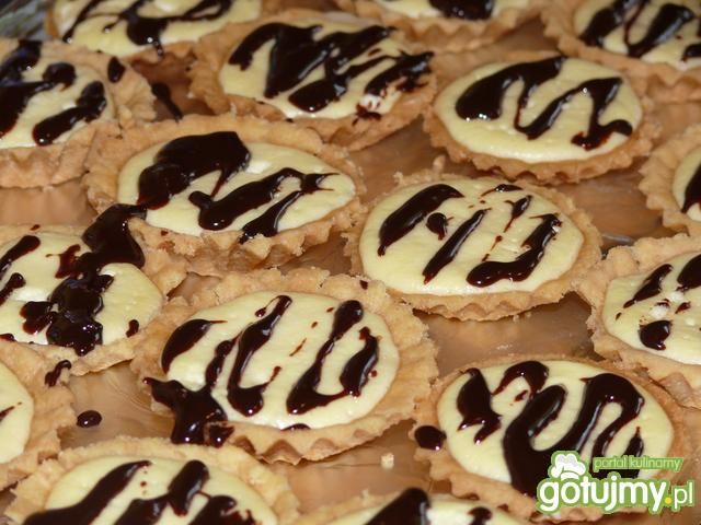 Babeczki z serem i czekoladą