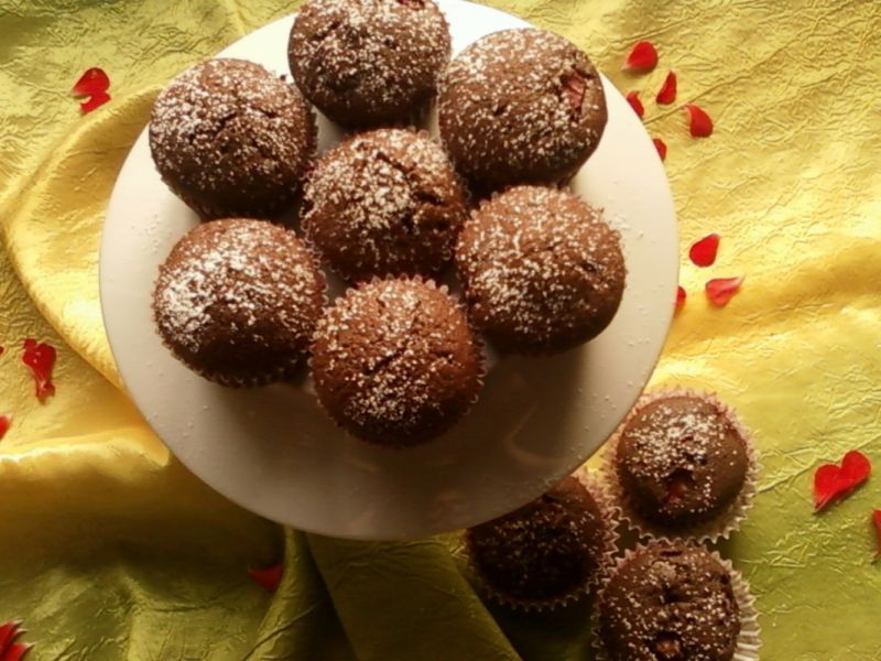 Babeczki z truskawkami