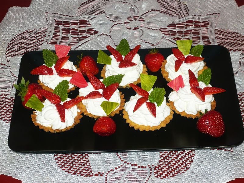 Babeczki z truskawkami Babeczki z truskawkami