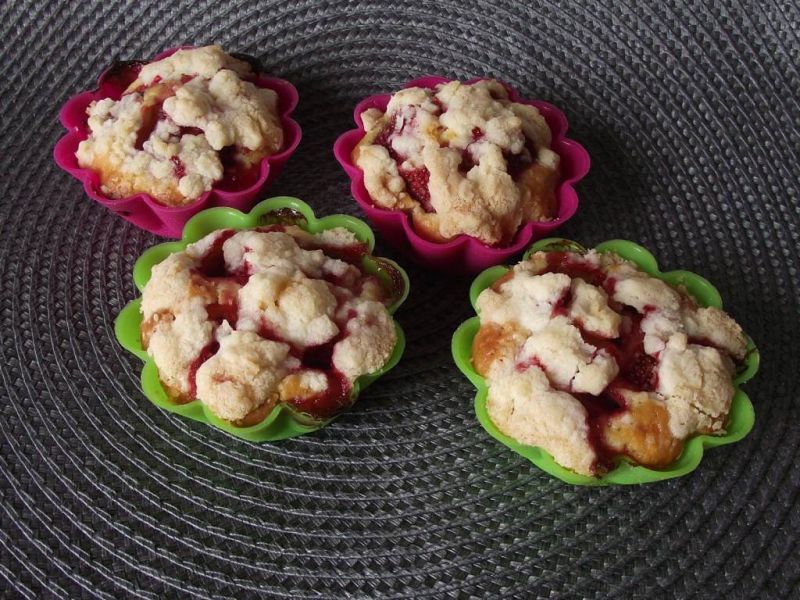 Babeczki z truskawkami