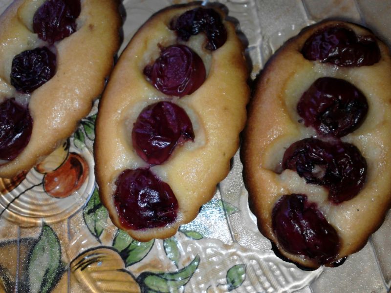 Babeczki z wiśniami Babeczki z wiśniami
