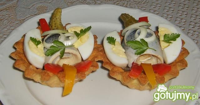 Babeczki ze śledziem