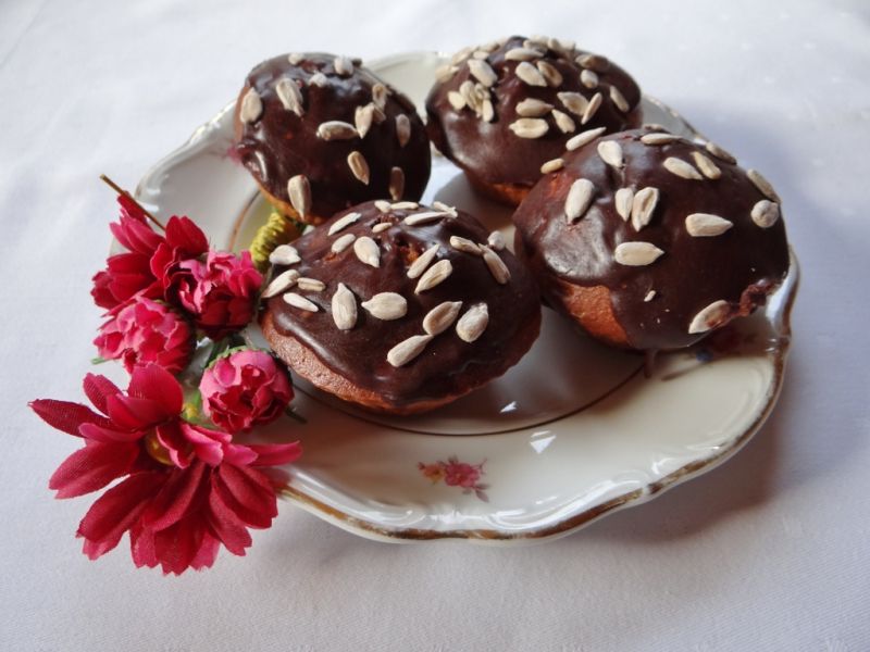 Babeczki ze słonecznikiem Babeczki ze słonecznikiem