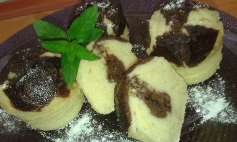 Babeczki ze szklaneczki na parze