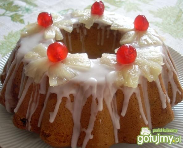 Babka ananasowa   Babka ananasowa