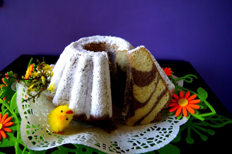 Babka "Anka" dwukolorowa  Babka "Anka" dwukolorowa